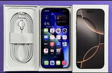 IPhone 16 Pro, Natural Titanium, Face ID