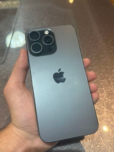 iphone 16 pro qiyməti: IPhone 15 Pro Max, 256 GB, Black Titanium — 2