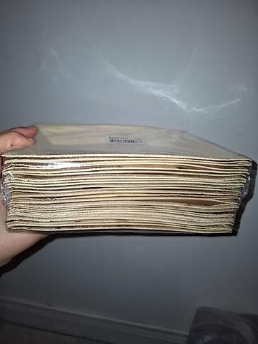 cay qabi: Məhsul: Birdəfəlik servis dəsti Tərkib: - Palma yarpağından — 8