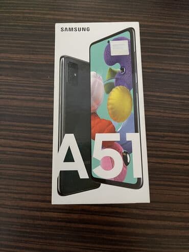 Samsung: Samsung Galaxy A51, 64 GB, rəng - Qara