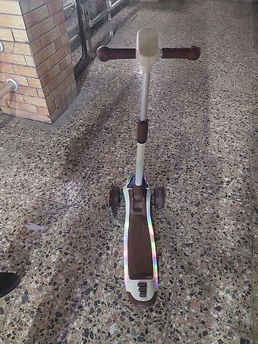 maped: Uşaq skuteri – 3 təkərli, LED işıqlı.1 ay əvvəl aldıq 90 manata — 2