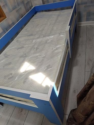 bedroom: Oğlan və qız üçün, İşlənmiş, Çarpayı, Bazasız, Matras ilə, Siyirməli — 3