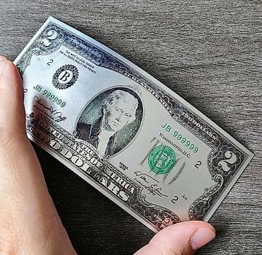 ABŞ dolları mövzusunda kolleksiya üçün xatirə banknot dəsti - Növlər — 9