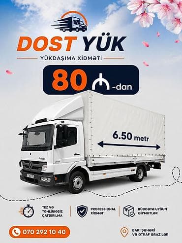pitminutka daşı: Dost Yük – peşəkar yükdaşıma və usta xidməti Xidmət istiqamətləri: - — 8