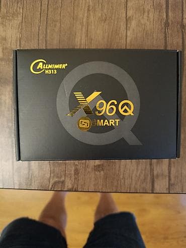 X96 Max Android TV Box. (TƏZƏ). 8G+128GB - Model: X96 Max “X96Q