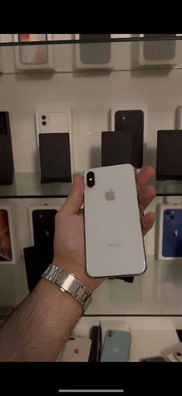 mp 3 player: IPhone X, 64 GB, Ağ, Simsiz şarj — 1
