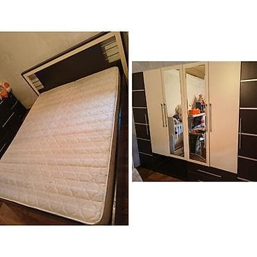 dosekceler: İkinəfərlik çarpayı, Dolab, 2 tumba, İşlənmiş — 1