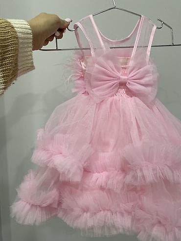 uşaq üçün kalyaska: Uşaq paltarı – zərif ziyafət/şağanaq modeli Cəmi 1 dəfə geyinib uşaq — 2