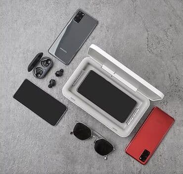 безпроводная зарядка: Samsung УФ-стерилизатор с функцией беспроводного зарядного устройства — 1