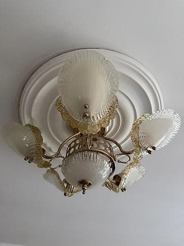 ramazan dekor: Çılçıraq, 5 lampa, Metal — 2