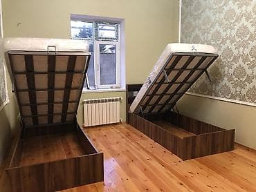 bazali yataq: Carpayi Bazalidir Fabrik Istehsalidir. Ceviz Krem Rengleri hazirda — 4