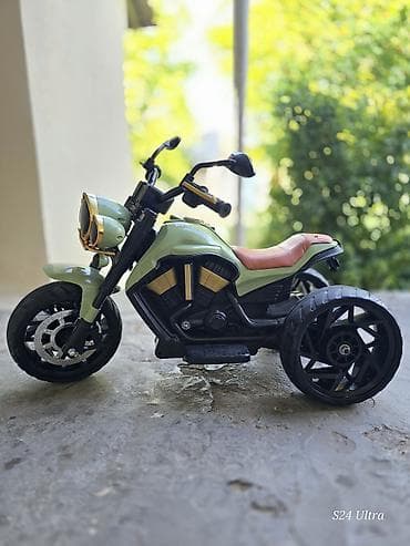 airsoft silah satış: Uşaq üçün elektrikli üçtəkərli motosiklet - Model: Z388 (korpus — 3