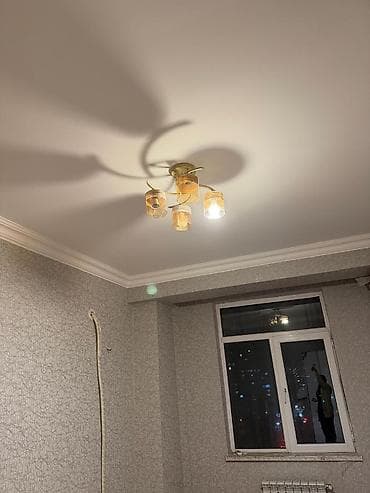 Çılçıraq, 10 və daha çox lampa, Metal