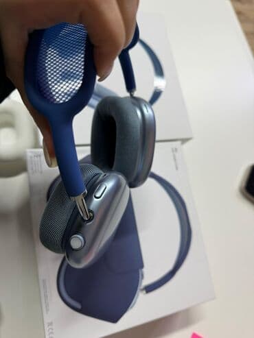 Микрофоны: Беспроводные (Bluetooth) Наушники, Apple, цвет - Синий — 7