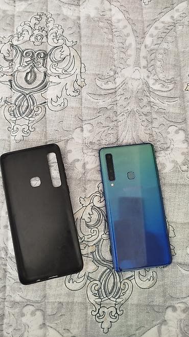 samsung tab e: Samsung Galaxy A9, 128 GB, rəng - Mavi, Barmaq izi, İki sim kartlı, Face ID — 5