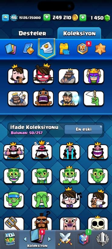 Видеоигры и приставки: Clash Royale Hesabı 9 min kupa,46 svy hesabdır.10 evrim var.Envanteri — 4