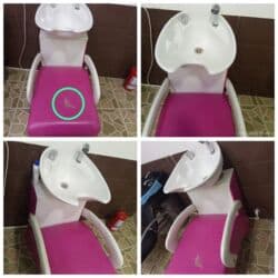 дачная мебель: Saç moykasi satilir Qiymet 150 man Tezedi canagi keramikadi plastik — 1