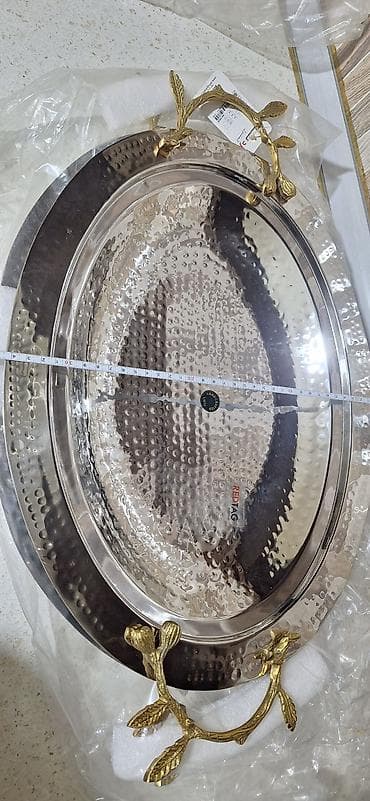 cil ciraqlar: Böyük dekorativ servis sinisi – “REDTAG” markası - Material — 4