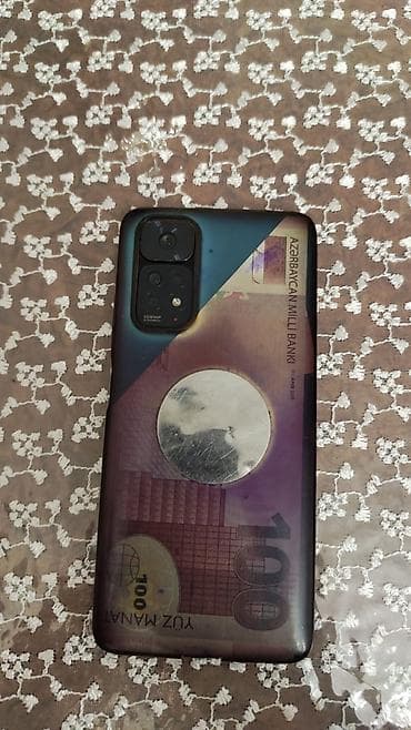 kreditde olan telefon: Redmi Note 11S, 128 GB, rəng - Mavi, Sensor — 3