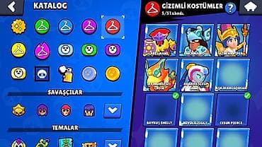 Bədənə qulluq: Brawl Stars hesabı üçün geniş kostyum kataloqu - Kateqoriyalar — 2