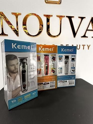 Бытовая техника: Машинка для стрижки, Kemei — 3
