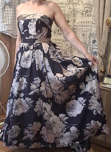 don: Korsetli, çiyinləri açıq ziyafət donu - Model: Strapless, korset — 1