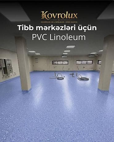 🏥 Tibbi Linoleum – Gigiyena və Təhlükəsizlik Bir Arada Xəstəxana