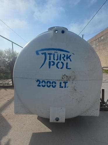 1 tonluq su çəni: Bak, Plastik, 2000 l l — 2