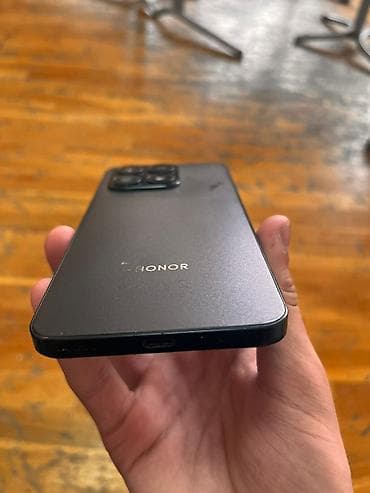 telefonlar honor: Honor X8a, 128 GB, rəng - Qara, Barmaq izi — 1