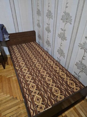 185 70 14: Б/у, Односпальная кровать — 2