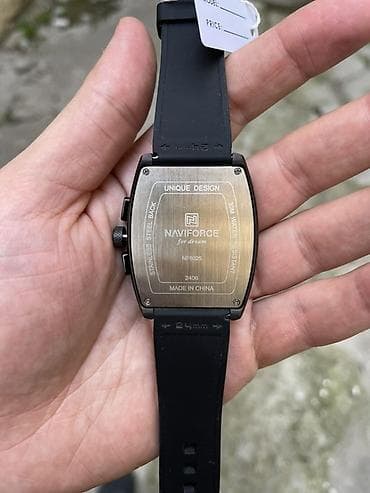 Smart qolbaqlar: Qol saatı, NaviForce, rəng - Qara — 4