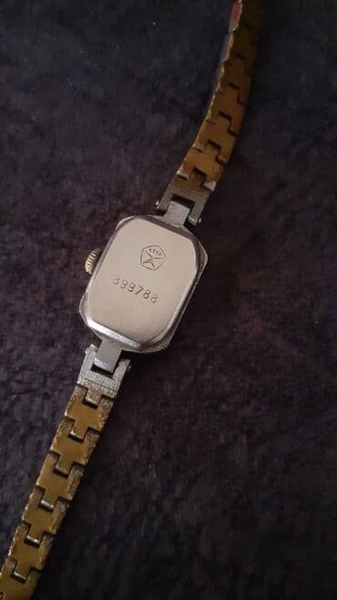 Saat kəmərləri: İşlənmiş, Qol saatı, rəng - Gümüşü — 5