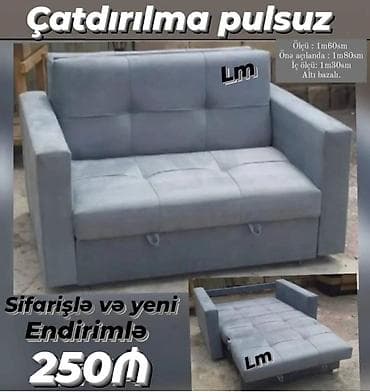 divan sifarisi: Amerikanka divan Yeni və sifarişlə💥 Qiymət : 250₼ Ölçü : 1m65sm — 2