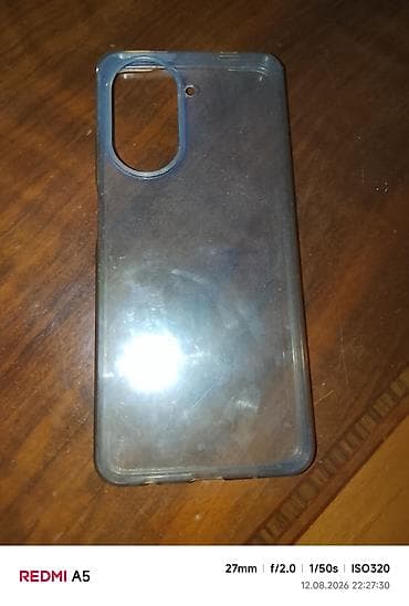 ev kamera: Şəffaf silikon telefon qabı - Model uyğunluğu: REDMI A5 üçün - — 1
