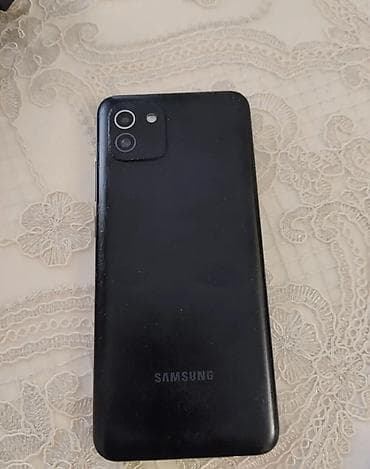 samsung plano: Samsung Galaxy A03, 64 ГБ, цвет - Черный, Две SIM карты — 2