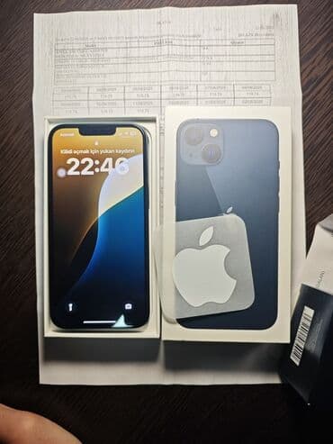 IPhone 13, Midnight, Simsiz şarj — 1