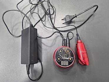 Dövme (tatu) üçün elektrikli qələm dəsti Məhsul tərkibi: - Qırmızı — 1