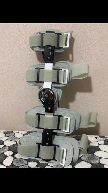 Ortozlar: Tənzimlənən diz ortozi (hinged knee brace) - Metal menteşəli — 1