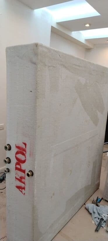 plastmas su çəni: Plasmas cen hun 35 sm Uz 1.87 Eni 160.sifarişlə hazirlanib tavan ustu — 2