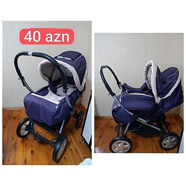 Gəzinti arabaları: Klassik gəzinti arabası, İşlənmiş, Cins: Oğlan, Yaş: <1 ay, Ünvandan götürmə — 1