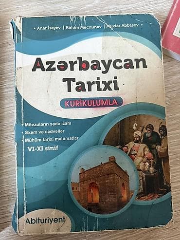 Tarix üzrə abituriyent kitabları dəsti Müəlliflər: Anar İsayev, Rəhim — 3