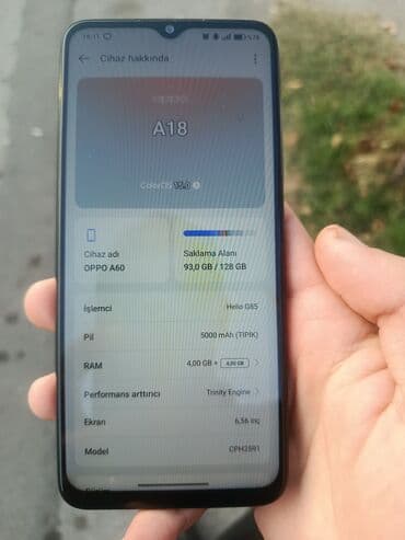 samsung a54 qiymeti irşad: Oppo A18, 128 GB, rəng - Qara — 2