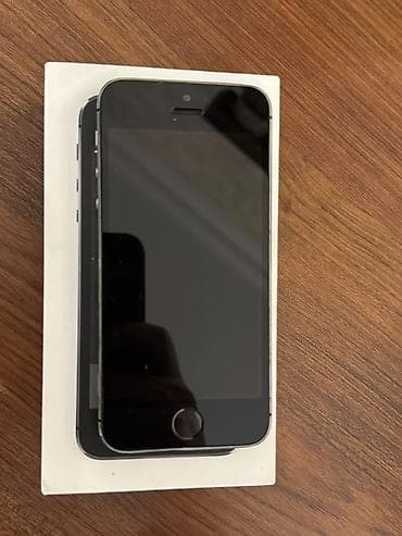 plata iphone: IPhone 5s, 16 GB, Space Gray, Barmaq izi — 1