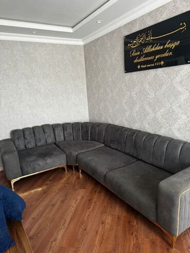 Künc divan, İşlənmiş, Açılan, Bazasız, Çatdırılma yoxdur