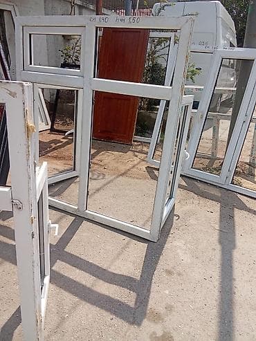 pila: Plasdik pencere qapi 10 eded eyni ölçüde var eni 140 hundurluyu 198 — 2