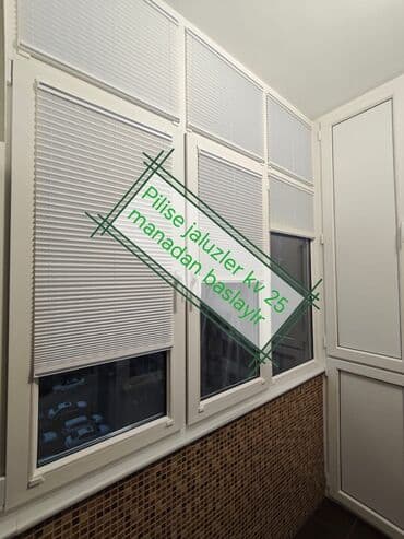 Plisse jalüzlər – pəncərə çərçivəsinə birbaşa quraşdırılan