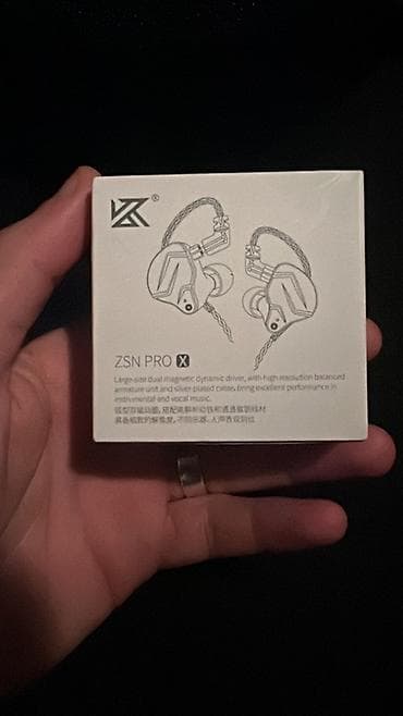 oyun qulaqciq: KZ ZSN Pro X qulaqdaxili monitor qulaqlıq - İkiqat maqnitli dinamik — 2