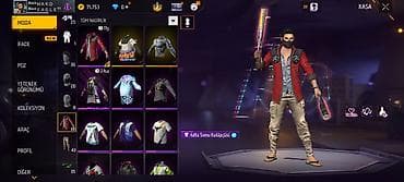 b class makasin: Məhsul: Free Fire oyun hesabı Xüsusiyyətlər: - Hesab səviyyəsi: 58 - — 5