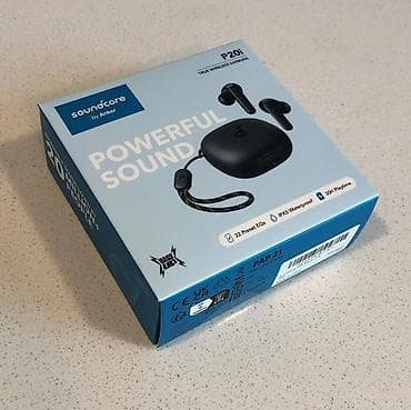 audio: Yeni Simsiz (Bluetooth) Qulaqcıqlar, Anker, rəng - Qara — 5