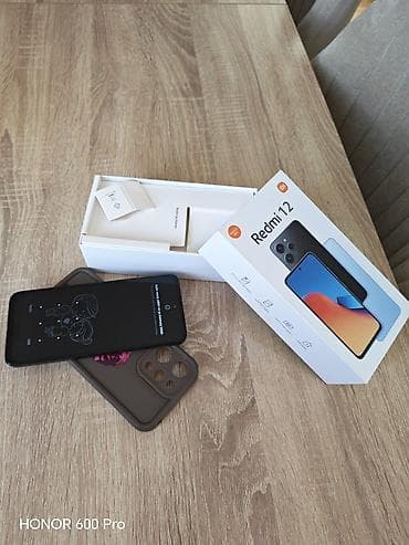 xiaomi buds 5 pro: Redmi 12, 128 GB, rəng - Qara, Sənədlərlə — 2